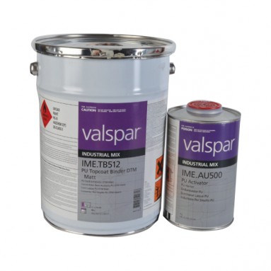 צבע PU DTM מט + מקשה